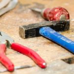 pliers and hammer