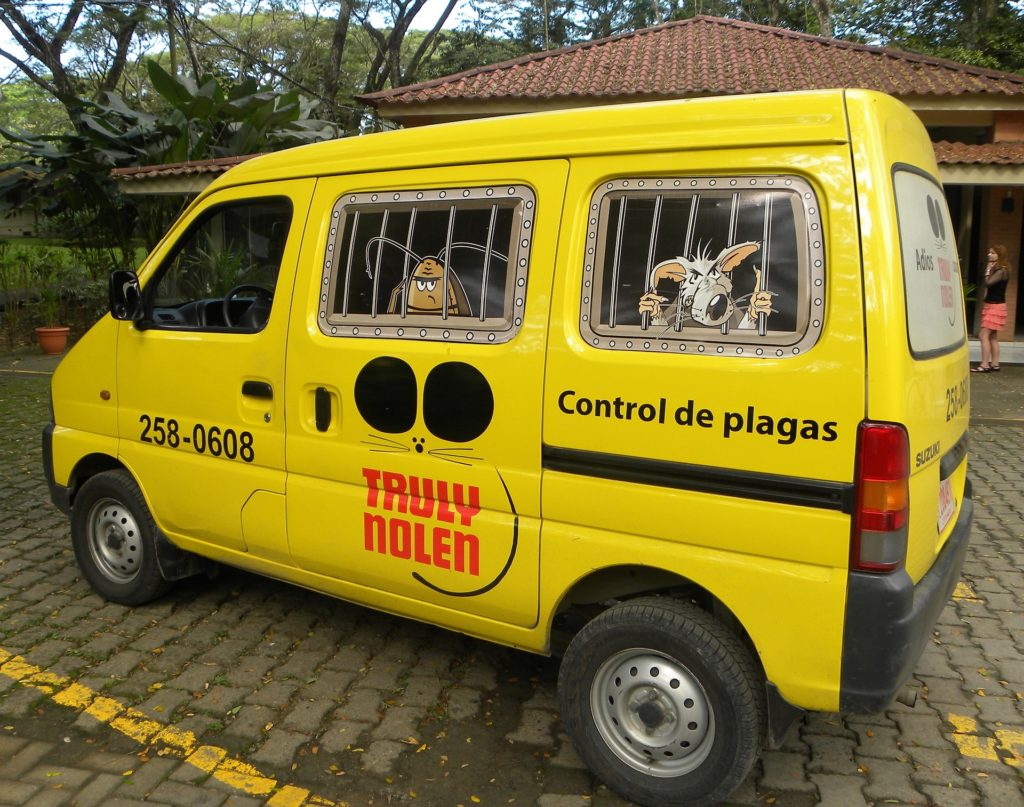 pest control truck